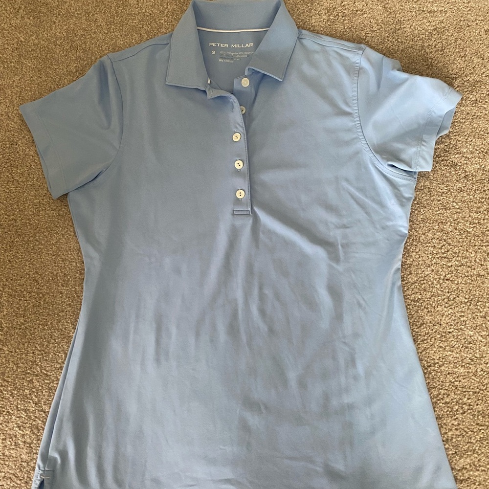 Peter Millar Small Button Polo Like NEW